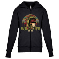 Native American, Native American Art, Native American Vintage, Native  Youth Zipper Hoodie | Artistshot