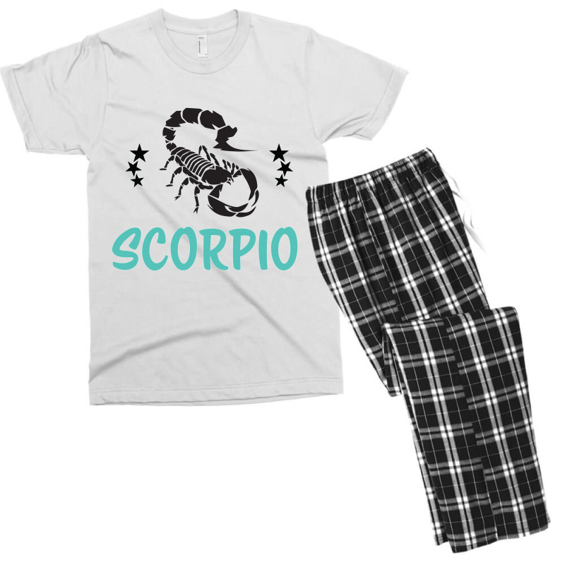 Scorpio Zodiac Men's T-shirt Pajama Set by EmarDesign | Artistshot