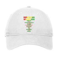 Kwanzaa   Nguzo Saba   The Seven Principles T Shirt Adjustable Cap | Artistshot