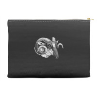 Profile Of A Ram, Profile Of A Ram Art, Profile Of A Ram Vintage, Prof Accessory Pouches | Artistshot