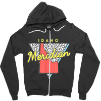 Meridian Idaho T Shirt Retro Id Apparel Souvenir Zipper Hoodie | Artistshot