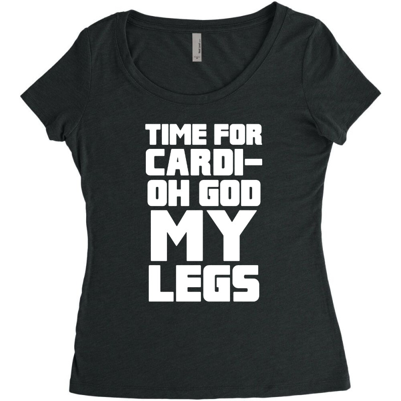 Cardi Oh God My Legs Women's Triblend Scoop T-shirt by syakirra | Artistshot