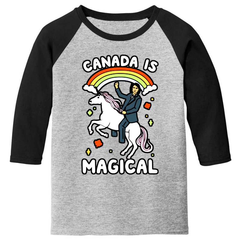 Canada Is Magical Youth 3/4 Sleeve by syakirra | Artistshot