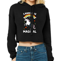 Canada Is Magical Cropped Hoodie | Artistshot