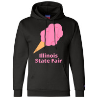 Illinois State Fair Pink Cotton Candy County Fair Champion Hoodie | Artistshot