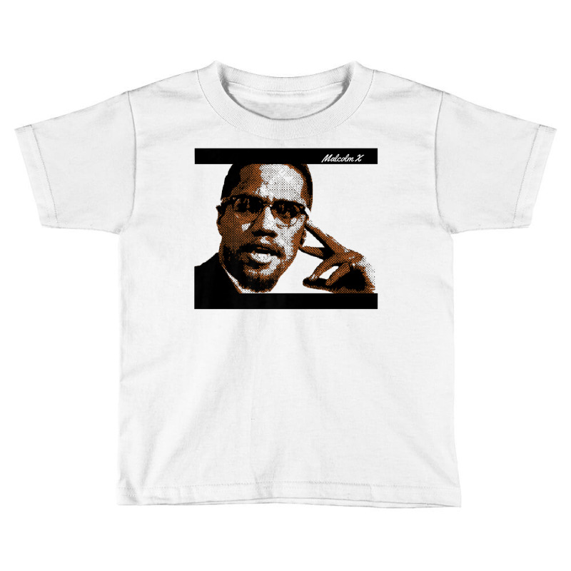 Malcolm Civil Rights America Premium T Shirt Toddler T-shirt by cm-arts | Artistshot