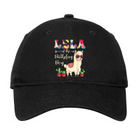 Lela Of The Birthday Boy Llama Bday Party Celebration Adjustable Cap | Artistshot