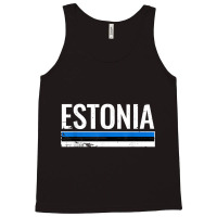 Estonia Proud Estonian Flag T Shirt Tank Top | Artistshot