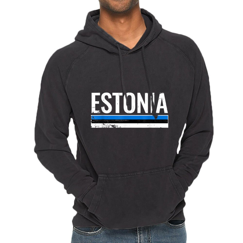 Estonia Proud Estonian Flag T Shirt Vintage Hoodie | Artistshot