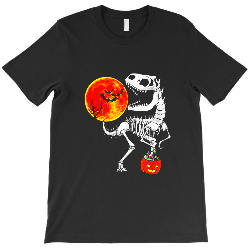 Halloween Dinosaur T Rex Skeleton T-shirt | Artistshot