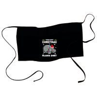 Hippopotamus Funny This Is My Christmas Pajama Hippopotamus Xmas Light Waist Apron | Artistshot