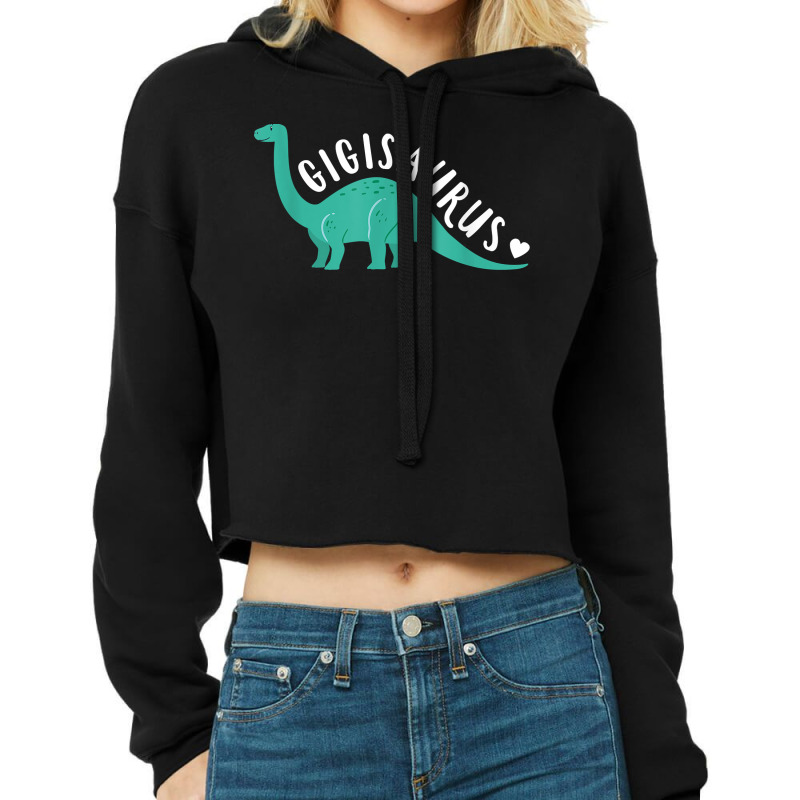 Dinosaur crop top discount hoodie