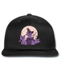 Cat O Ween Cute Halloween Kitten Witches Cats Spiders Scary Printed Hat | Artistshot