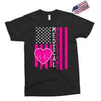 Medical Assistant Tshirt American Flag Medical Assistant Exclusive T-shirt | Artistshot