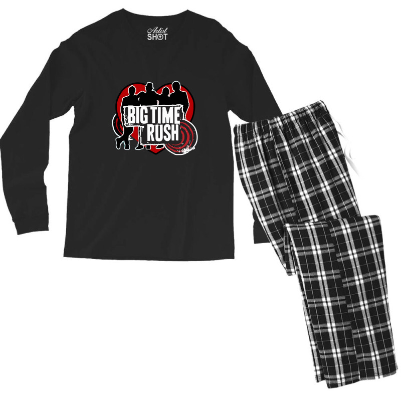 Big Time Rush 2 Men's Long Sleeve Pajama Set by ginaandi | Artistshot