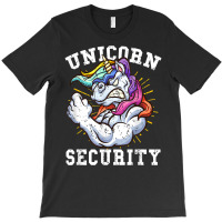 Unicorn Security   Manly Muscular Unicorn Lovers T Shirt T-shirt | Artistshot