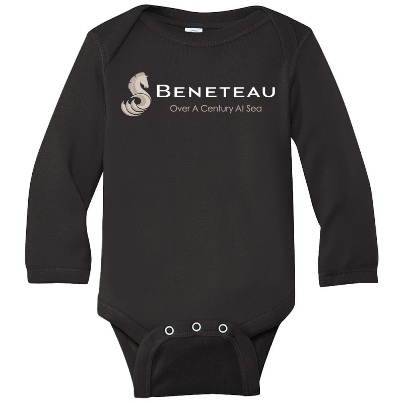 Beneteau Sailing Yacht Boats Long Sleeve Baby Bodysuit | Artistshot