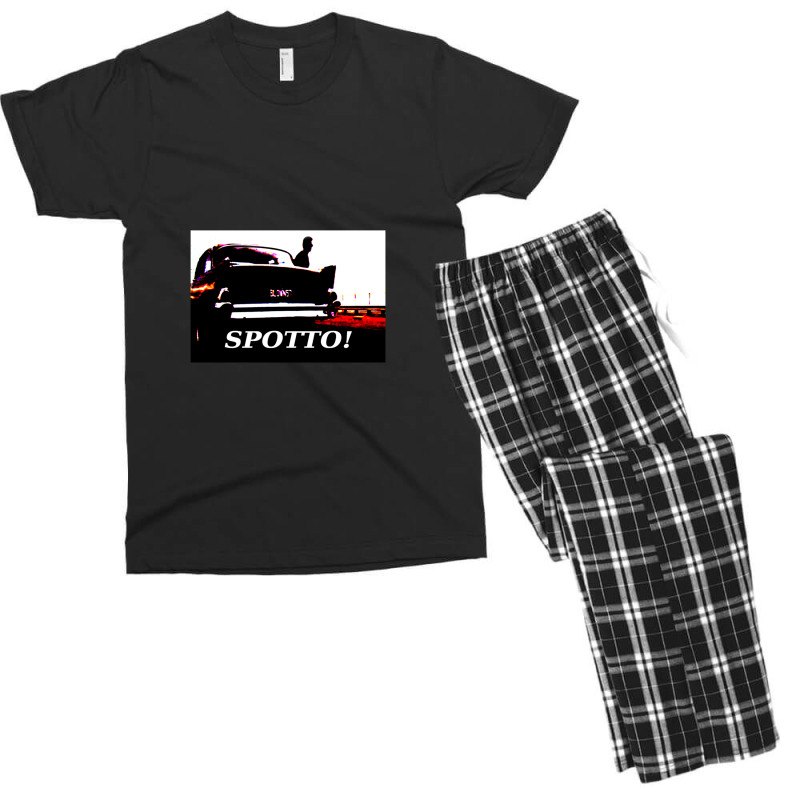 Running On Empty Blown 57 Chev Men's T-shirt Pajama Set by RobertDoss | Artistshot