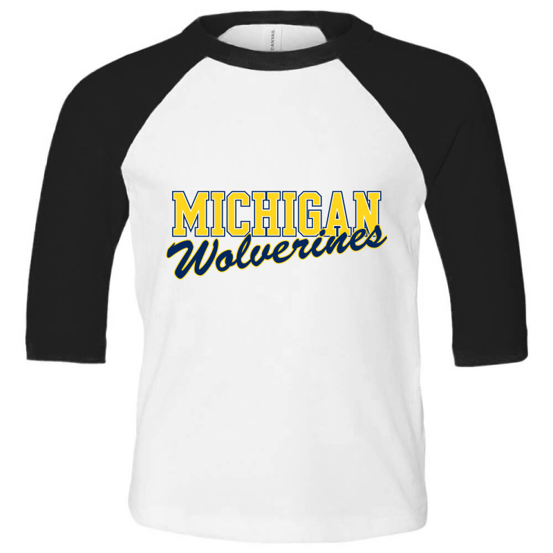 Michigan Toddler 3/4 Sleeve Tee by cm-arts | Artistshot