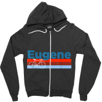 Retro Bicycle & Mountain Bike   Eugene Oregon T Shirt Zipper Hoodie | Artistshot