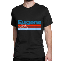 Retro Bicycle & Mountain Bike   Eugene Oregon T Shirt Classic T-shirt | Artistshot