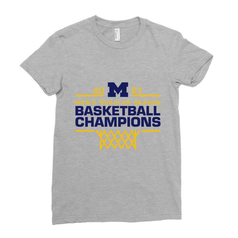 Michigan Ladies Fitted T-Shirt by cm-arts | Artistshot