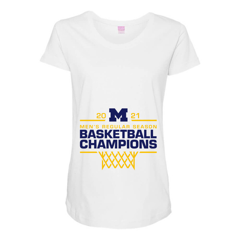 Michigan Maternity Scoop Neck T-shirt by cm-arts | Artistshot