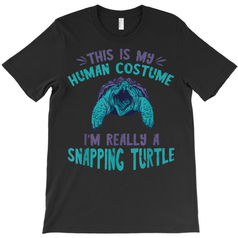 Snapping Turtle Human Costume Aligator Snapping Turtle T-shirt | Artistshot