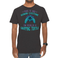 Snapping Turtle Human Costume Aligator Snapping Turtle Vintage T-shirt | Artistshot