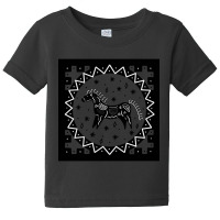 Black And White Antique Horse, Black And White Antique Horse Art, Blac Baby Tee | Artistshot