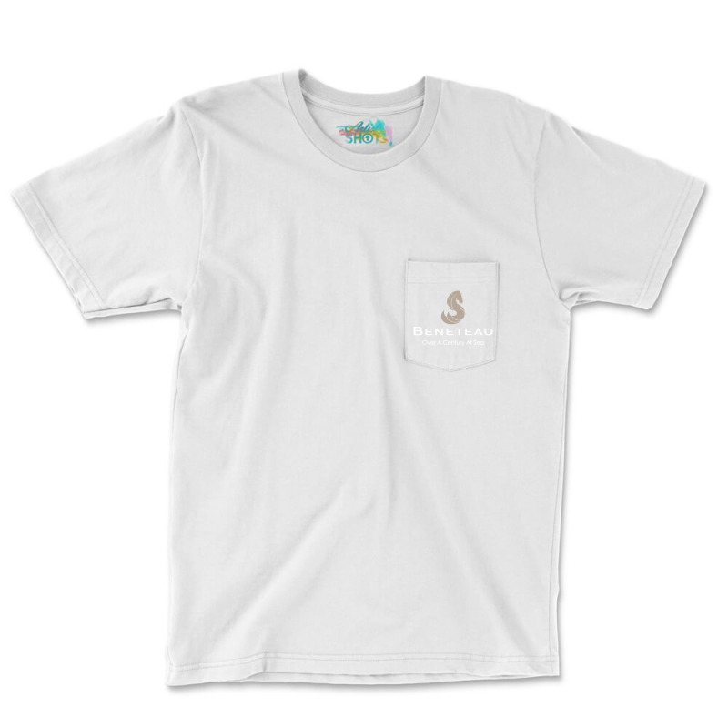 Beneteau Sailing Yacht Boats Pocket T-shirt | Artistshot