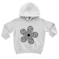 Flower In Modern Paisley Outline Design Toddler Hoodie | Artistshot