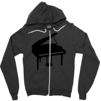 Piano - Pianist Zipper Hoodie | Artistshot