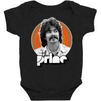 John Prine Retro Distressed Tribute Design Baby Bodysuit | Artistshot