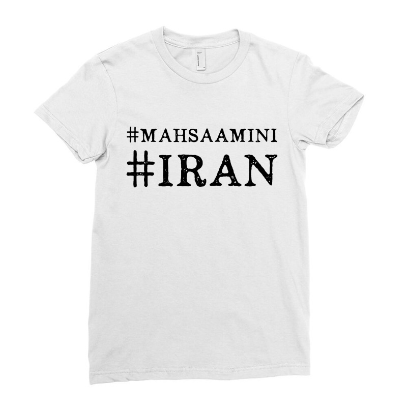 Mahsa Amini Iran Ladies Fitted T-Shirt by Cilukba | Artistshot