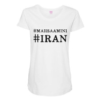 Mahsa Amini Iran Maternity Scoop Neck T-shirt | Artistshot