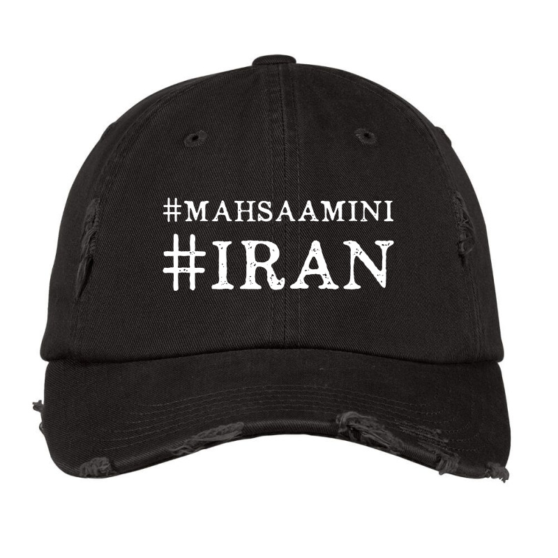 Mahsa Amini Iran Vintage Cap by Cilukba | Artistshot