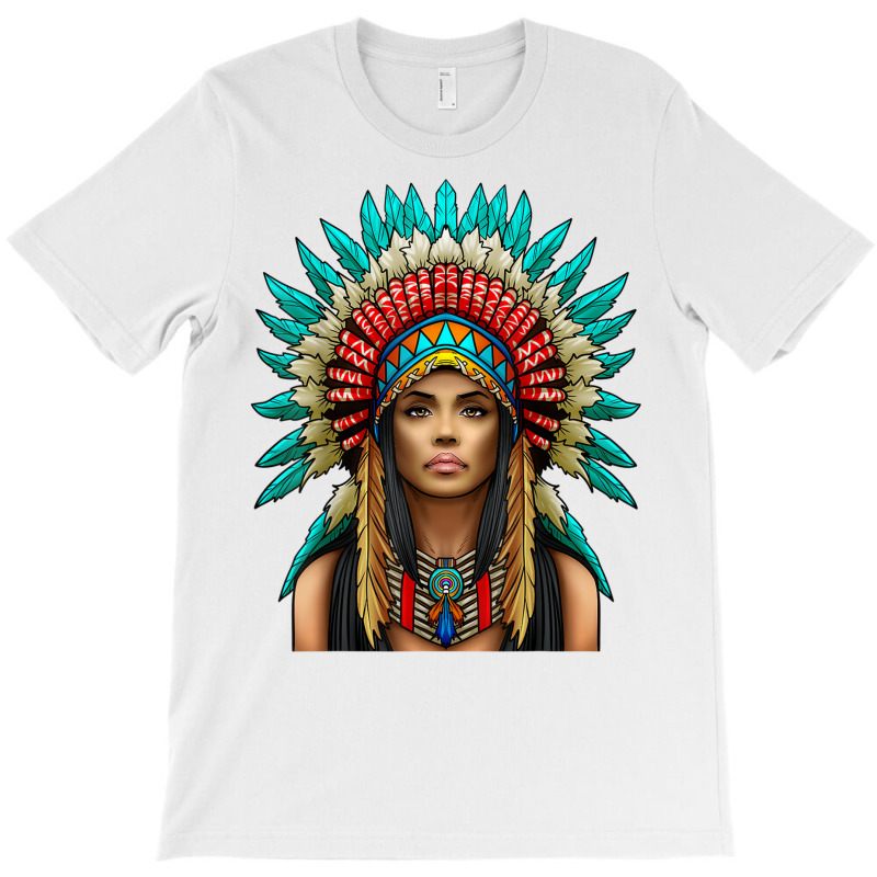 Native American Woman Indian Warrior For Women T Shirt T-shirt | Artistshot