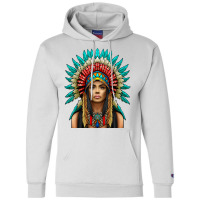 Native American Woman Indian Warrior For Women T Shirt Champion Hoodie | Artistshot