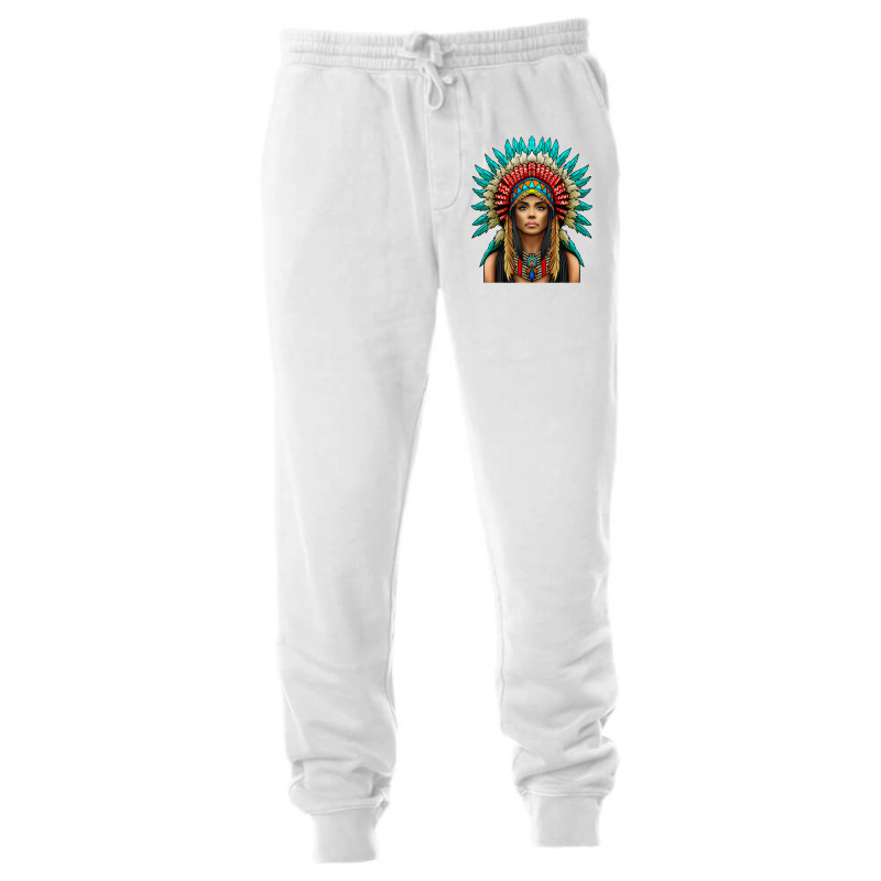 Native American Woman Indian Warrior For Women T Shirt Unisex Jogger | Artistshot