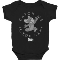 Tom & Jerry Catch Me If You Can Jerry Baby Bodysuit | Artistshot