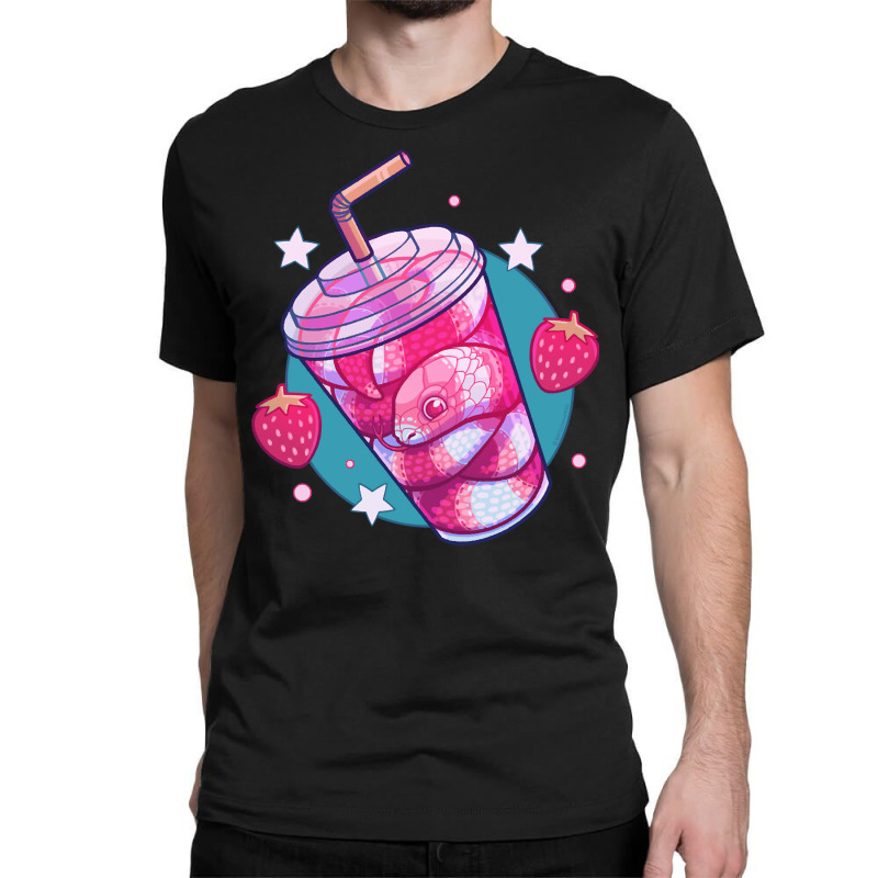 Strawberry Milk-snake, Strawberry Milk-snake Art, Strawberry Milk-snak Classic T-shirt by SHLUFFYI | Artistshot