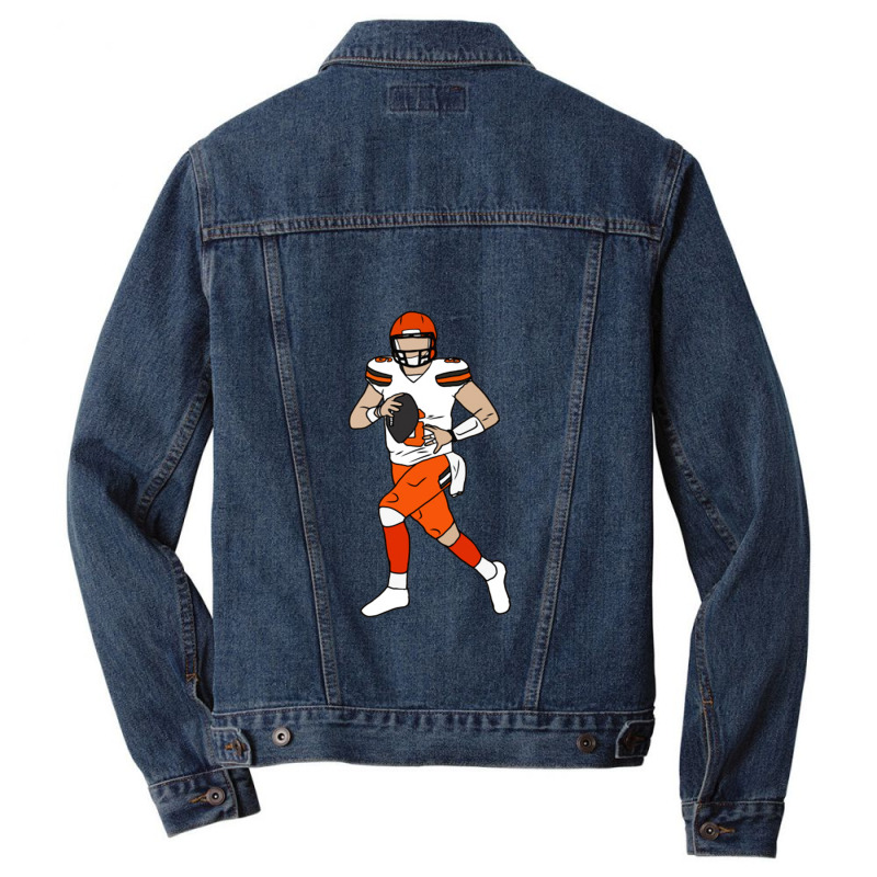 Baker Mayfield Merch Men Denim Jacket by agus loli | Artistshot