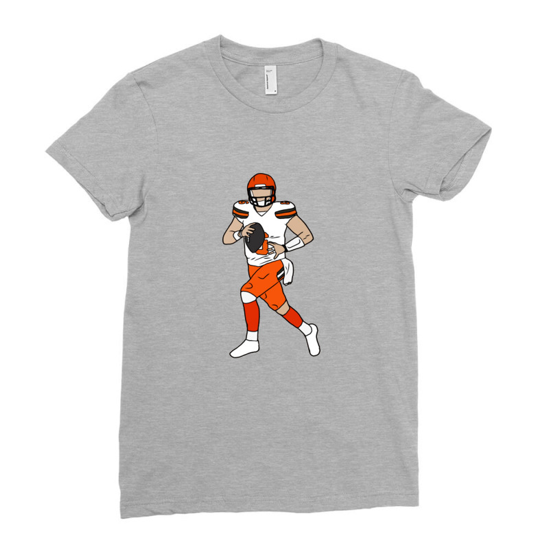 Baker Mayfield Merch Ladies Fitted T-Shirt by agus loli | Artistshot