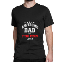 Awesome Dad And Stone Roses Lover Classic T-shirt | Artistshot