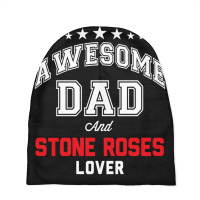 Awesome Dad And Stone Roses Lover Baby Beanies | Artistshot