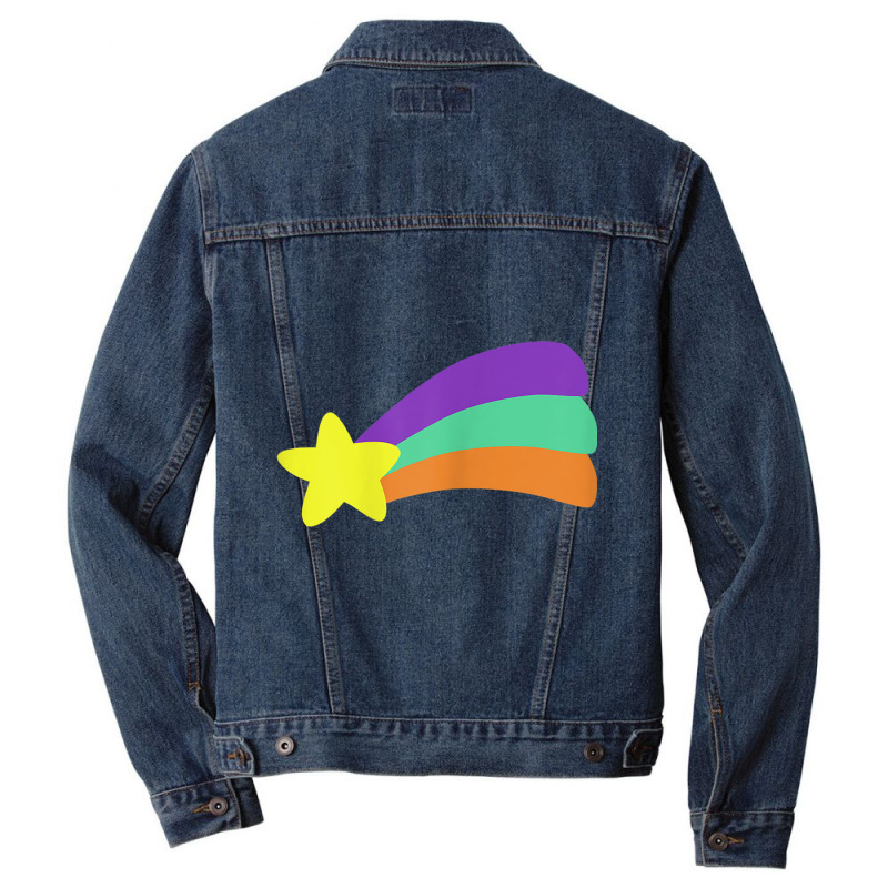 Shooting Star Rainbow Like Mabel's Sweater T Shirt Men Denim Jacket | Artistshot