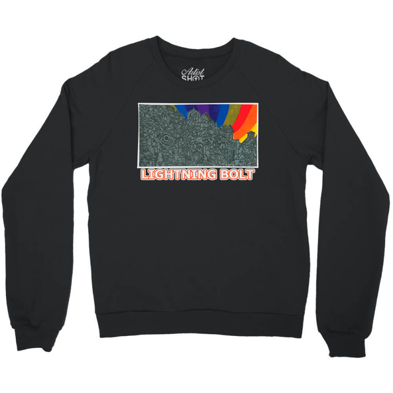 Lightning Bolt Crewneck Sweatshirt by cm-arts | Artistshot