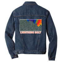 Lightning Bolt Men Denim Jacket | Artistshot