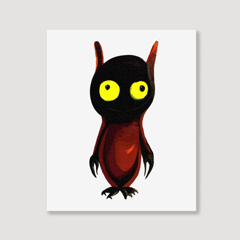 Monster Portrait Canvas Print | Artistshot